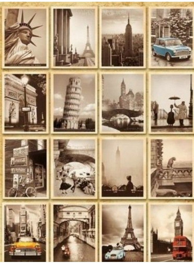 Dxhycc 32 Pcs 1 Set Vintage Retro Old Travel Postcards For Worth Collecting - Image 3