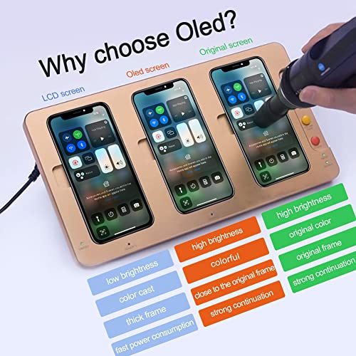 EFAITHFIX for iPhone Xs MAX OLED Screen Replacement [NOT LCD] 6.5 inch Display Digitizer 3D Touch Screen Full Assembly with Repair Kit Waterproof Adhesive Tempered Glass A1921/A2101/A2102/A2103/A2104 - Image 2