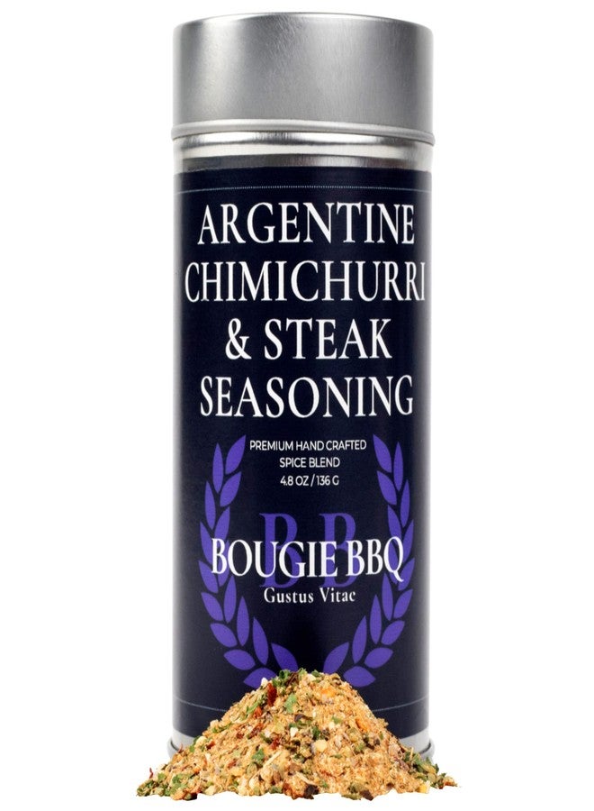 GUSTUS VITAE Argentine Chimichurri & Steak Seasoning | Gourmet Seasoning | Artisan Spice Blend | All Natural | Non GMO | 4.8 oz | Made in USA | GLP-1 Friendly | Small Batch | Hand Made | Bougie BBQ | Steak Rub | Gustus Vitae - Image 1