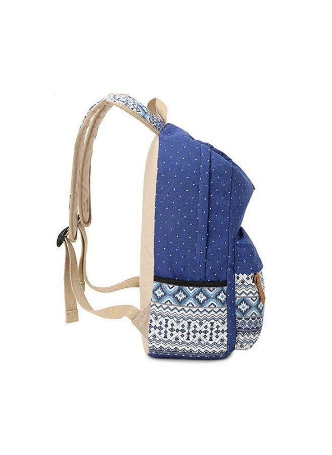Arabest - Three-piece Backpack Fashion Shoulder Bag Schoolbag Junior High School Students College Students Leisure Schoolbag - Image 1