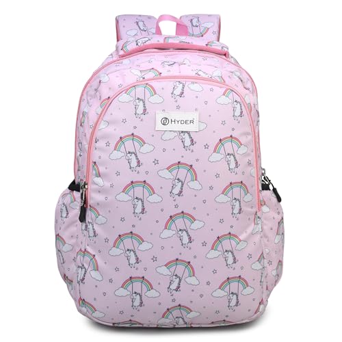 HYDER 30L Zippy Latest And Trendy Stylish Waterproof College/Casual/School Bag/Backpack For Kids, Boys, Girls, Men And Women | Best Bags For Everyday Use (Unicorn) - Image 1
