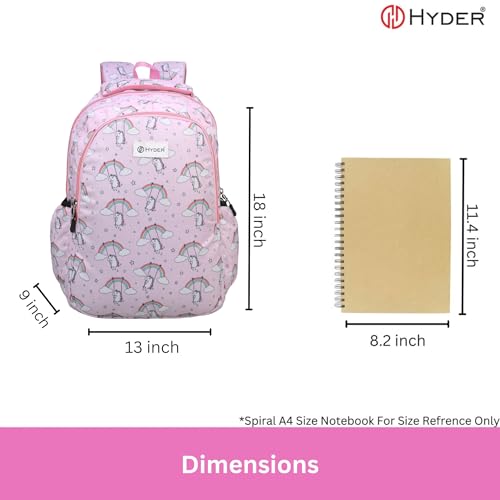 HYDER 30L Zippy Latest And Trendy Stylish Waterproof College/Casual/School Bag/Backpack For Kids, Boys, Girls, Men And Women | Best Bags For Everyday Use (Unicorn) - Image 5