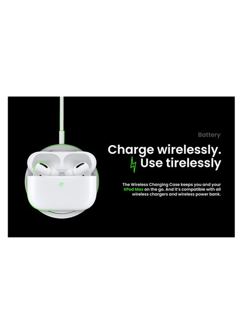 Truly Wireless Bluetooth Earbuds – HD Sound, Gaming Mode, Low Latency, Turbo Volt Charging, Intuitive Touch Controls – White