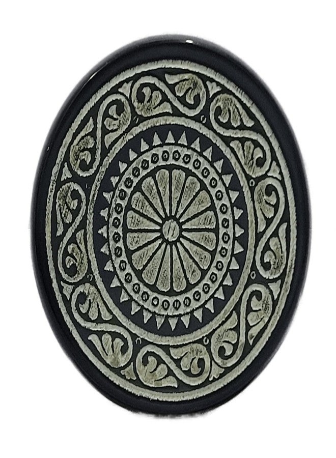 NHD Professional Carrom Striker PROAN796 - Made of Original Pool Ball (Black) - Image 1