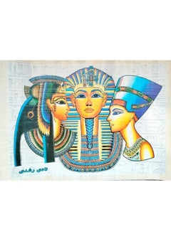 ماركة غير محددة رسومات فرعونية مرسومة يدويا على ورق البردي مقاس 20 *30  سم 