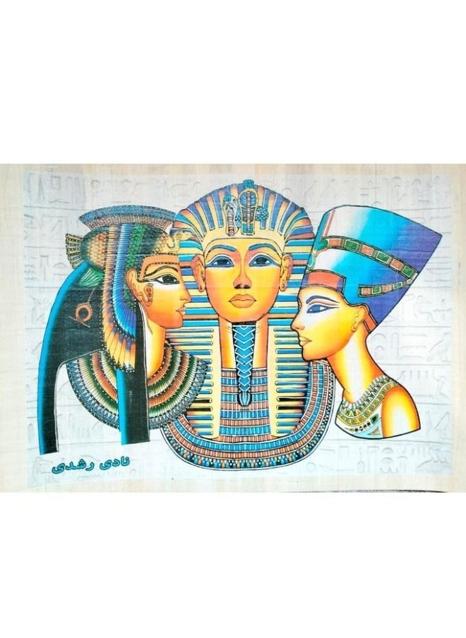 Generic Hand-drawn Pharaonic drawings on papyrus, 20*30 cm 