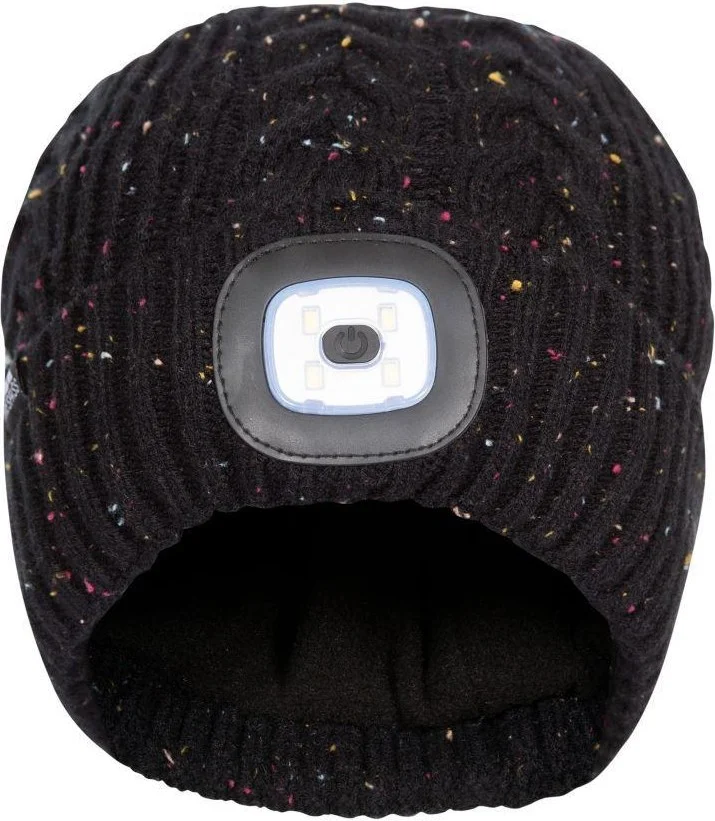 تريسباس UAHSHATR0005 Dazzle - Rechargeable LED Beanie Hat Unisex Beret