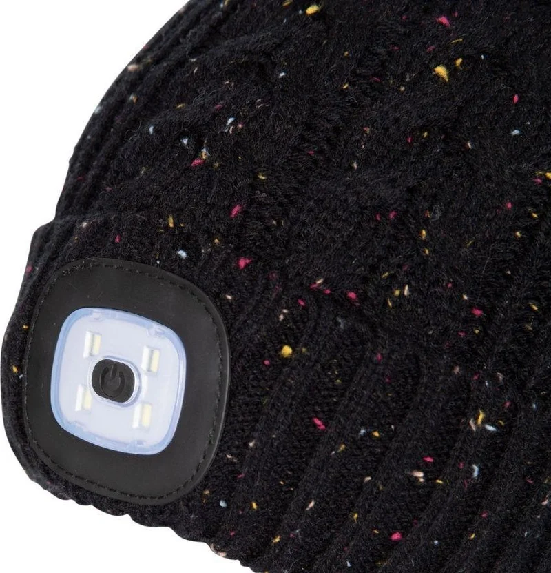تريسباس UAHSHATR0005 Dazzle - Rechargeable LED Beanie Hat Unisex Beret