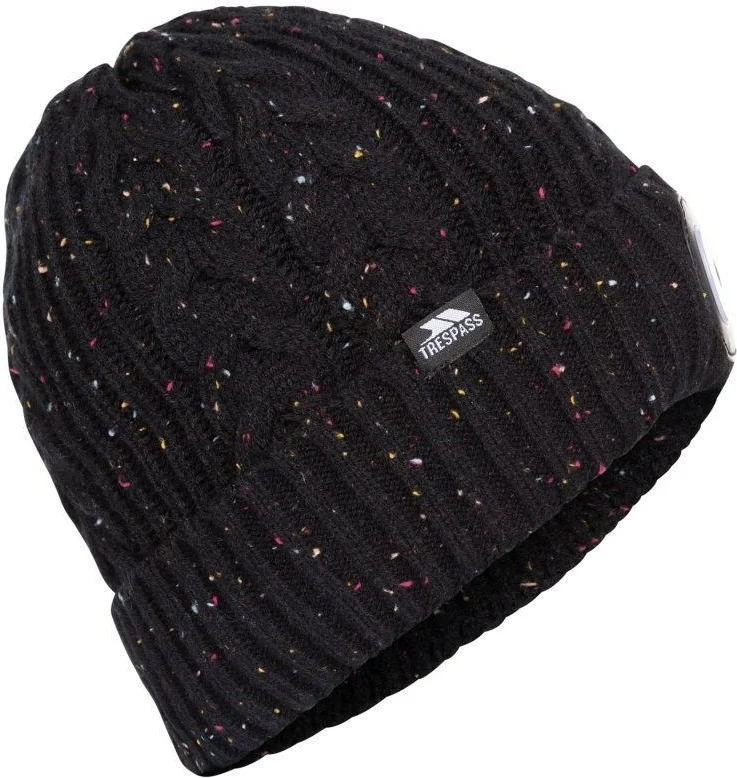 تريسباس UAHSHATR0005 Dazzle - Rechargeable LED Beanie Hat Unisex Beret