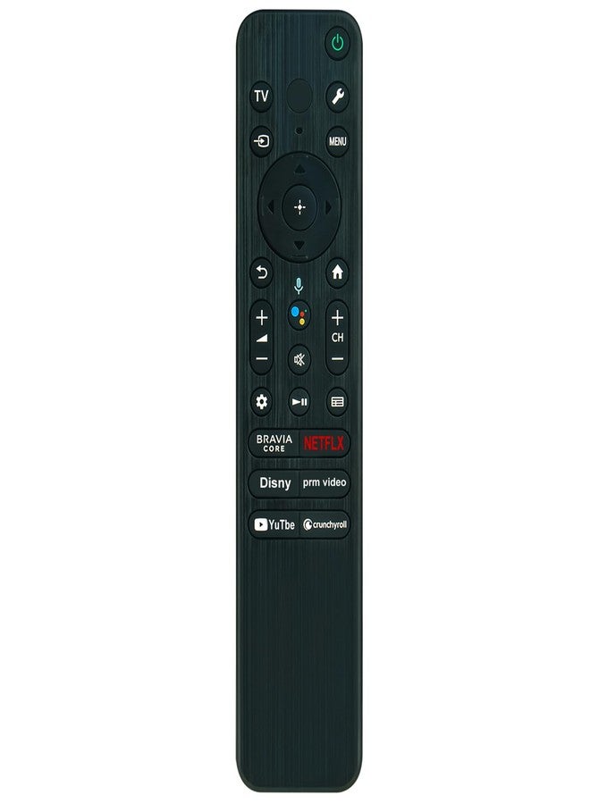 ZdalaMit جهاز تحكم عن بعد بديل متوافق مع تلفزيونات سوني فائقة الوضوح 4K من سلسلة X90L، وBRAVIA XR، وFull Array LED، وSmart Google TV، بما في ذلك: XR-75X90L، وXR-55X90L، وXR-65X90L، وXR-85X90L، وXR-98X90L، وXR-55X90CL، وXR-65X90CL، وXR-75X90CL. - Image 1