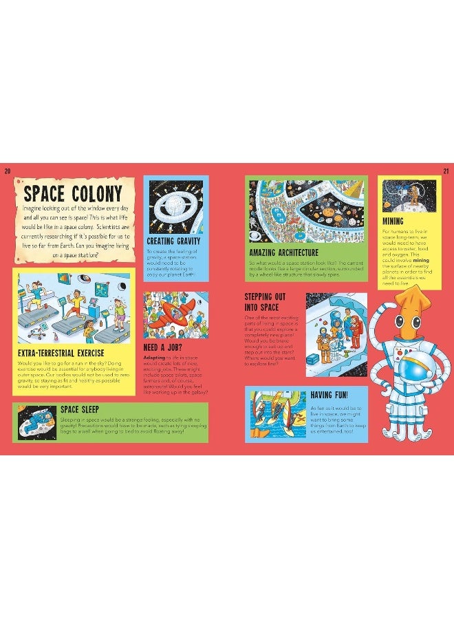 Secret Squid Goes to Space: A Search-And-Find Adventure Book