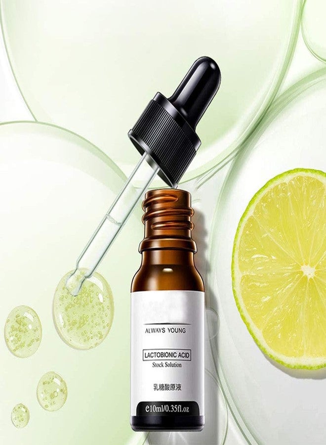 Bericher Lactobionic Acid Essence, Face Shrink Pores Serum Oil, Soften Anti-Aging Wrinkle Skin Facial Serum, Can Remove Blackheads Acne, Fine Pores and Refine the Skin(3 Pcs) - Image 4