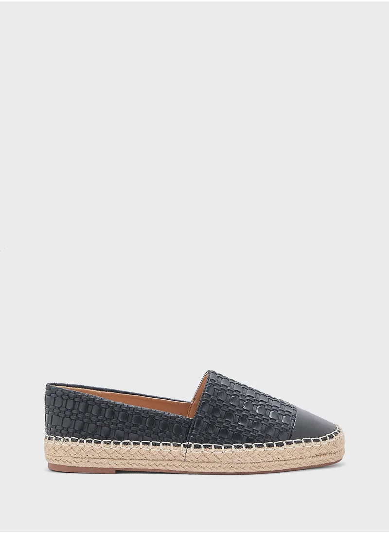 ELLA Weave Texture Espadrille