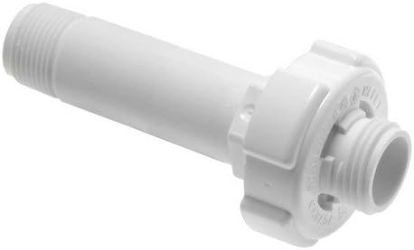 Rheem Rheem SP12159C Water Heater Round Poly Drain Valve wConcentric Handle  334 Length