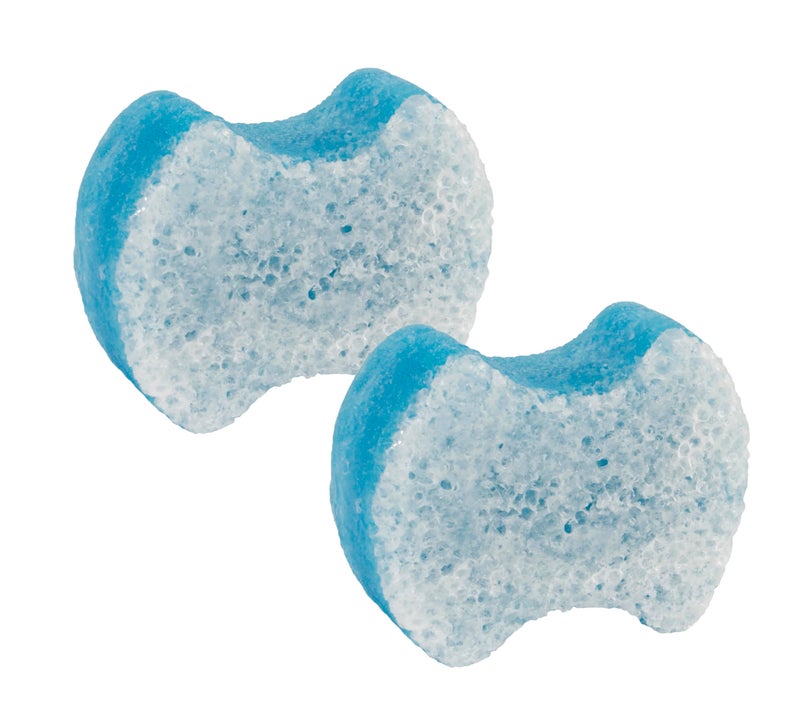 spongeables Spongables Pedi Scrub Foot Exfoliating 20+ Wash Sponge, Clean & Fresh, 2 Count - Image 1
