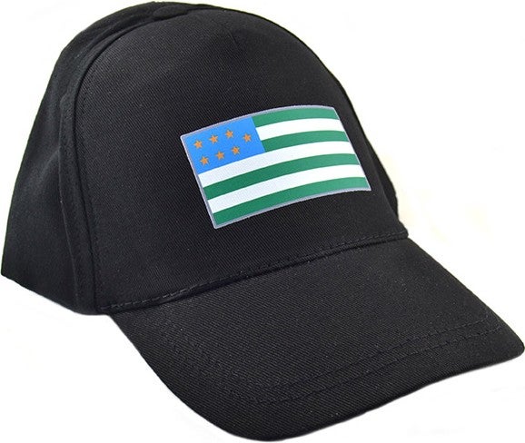 Anahtarlık Sepeti Keychain Basket North Caucasus Flag Printed Black Hat - Image 2