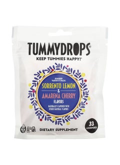 TUMMYDROPS Tummydrops, Organic Ginger Variety Pack, 33 Lozenges  - Image 1