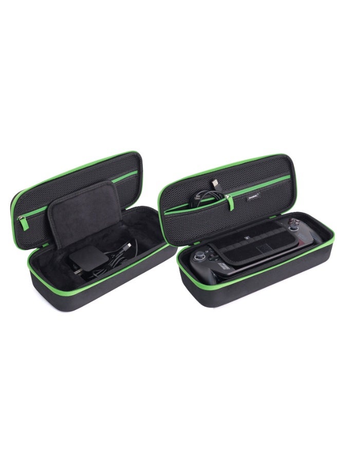 حقيبة حمل لجهاز 2025 ROG Xbox Ally/Ally X، غلاف واقي صلب مضاد للصدمات، صندوق تخزين محمول للسفر لجهاز ROG Xbox Ally X وأكسسواراته (أسود) - Image 3