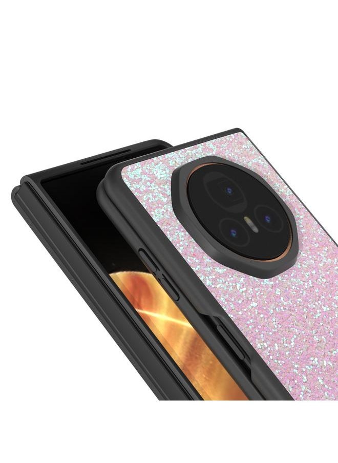 Zaboon Case For Honor Magic V3 Black Frame Colorful Glitter Phone Case  - Image 2