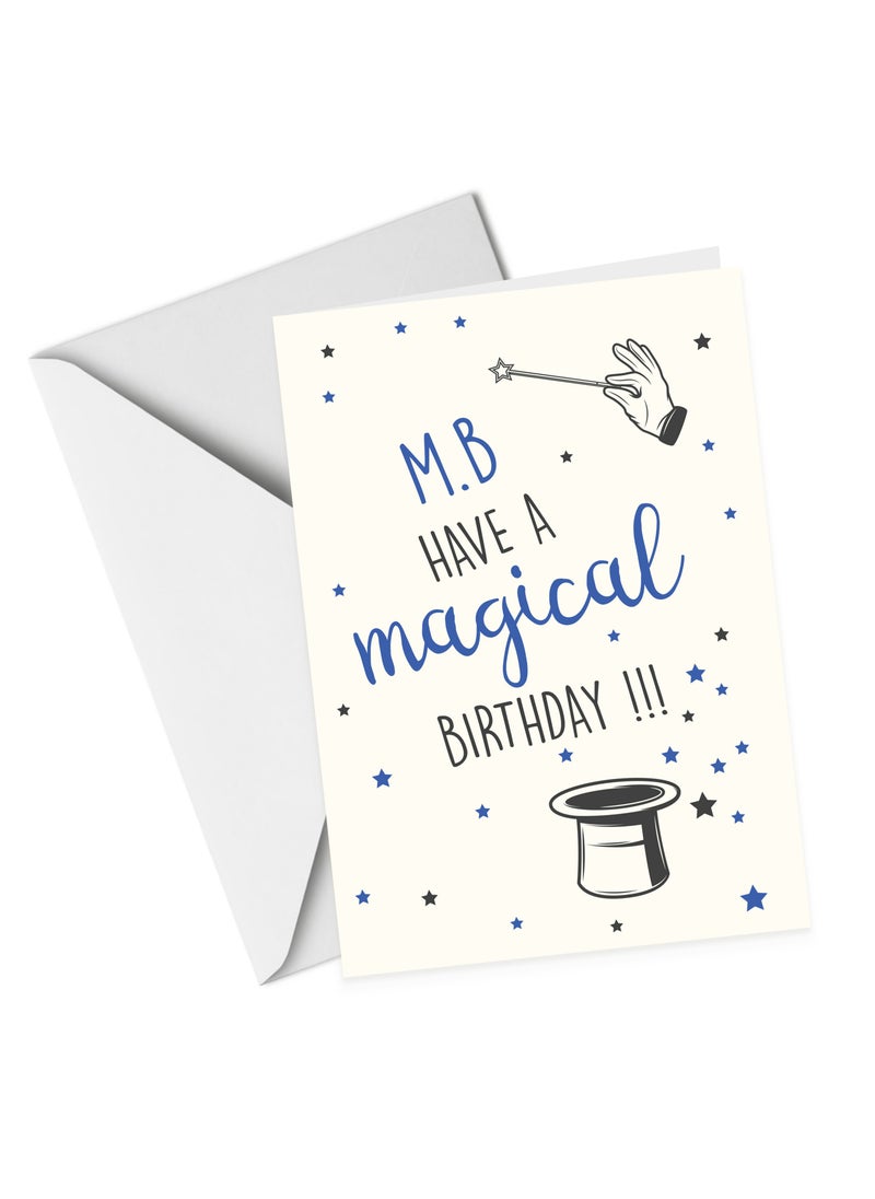 Share the Love A5 Have a Magical Birthday Personalised Greeting Card  - Image 2