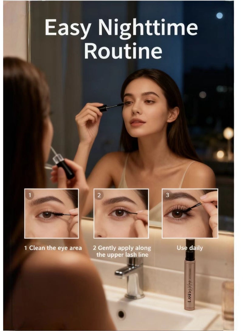 لاش من مايا Lash by Maya Serum ، Lash الأصيلة الرسمية من Maya London ، مصل نمو الرموش ، تعزيز الرموش ، خالية من القسوة ، 3 مل. - Image 3