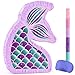 WERNNSAI Mermaid Piata  Mermaid Party Supplies Piata Bundle with Blindfold and Bat for Girls Kids Ocean Theme Birthday Party Game Carnival Activity Decorations 167 x 122 x 31 - Image 4
