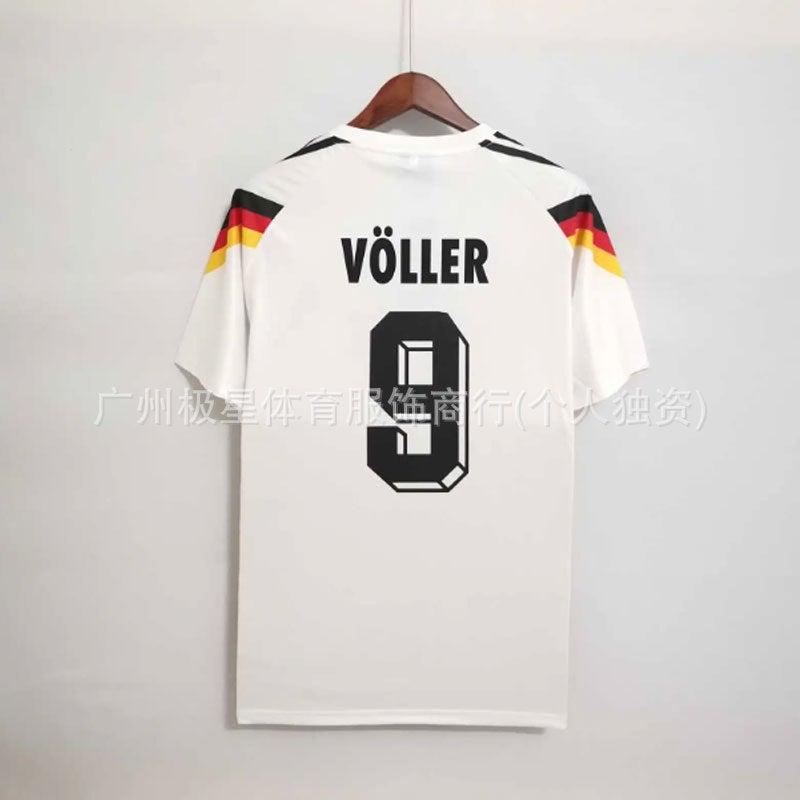 1990 Germany Jersey Retro Football Jersey Suit Men'S No.18 Klinsmann No.3 Bremer Training Jersey - Image 4