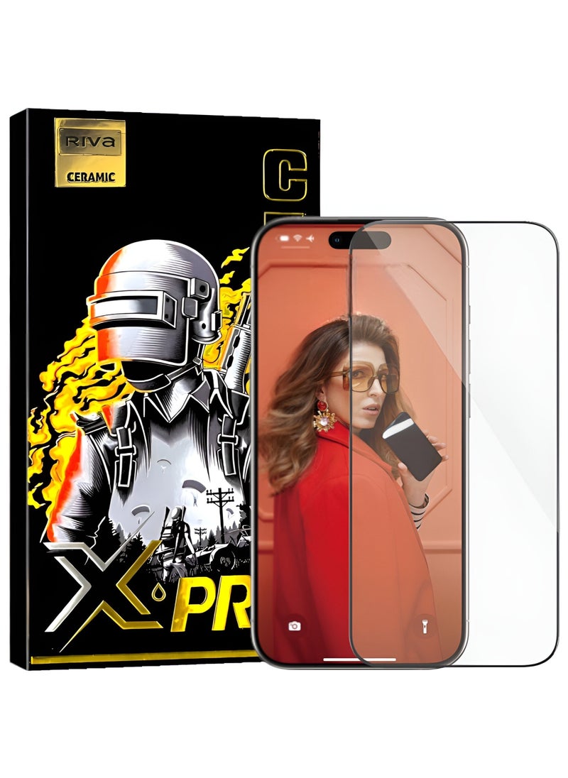 ريفا - واقي شاشة نانو مضاد للكسر و الخدش و بوضوح عالي UHD لجوال ايفون 12 برو (iPhone 12 Pro) من ريڤا, حماية قصوى للشاشة من الخدوش والكسر - Image 1