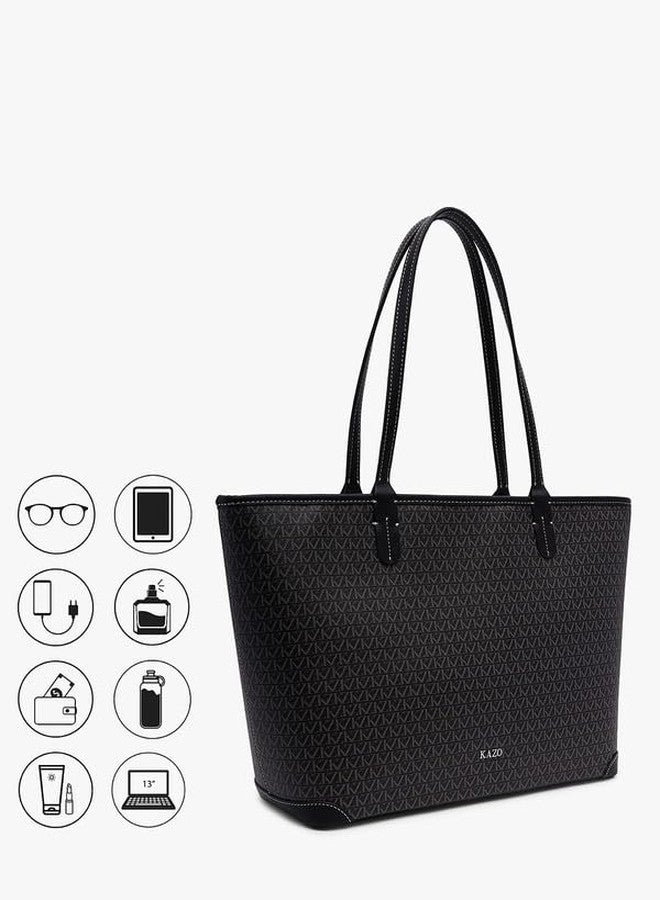 Kazo Marcelle Tote Bag | Black - Image 3