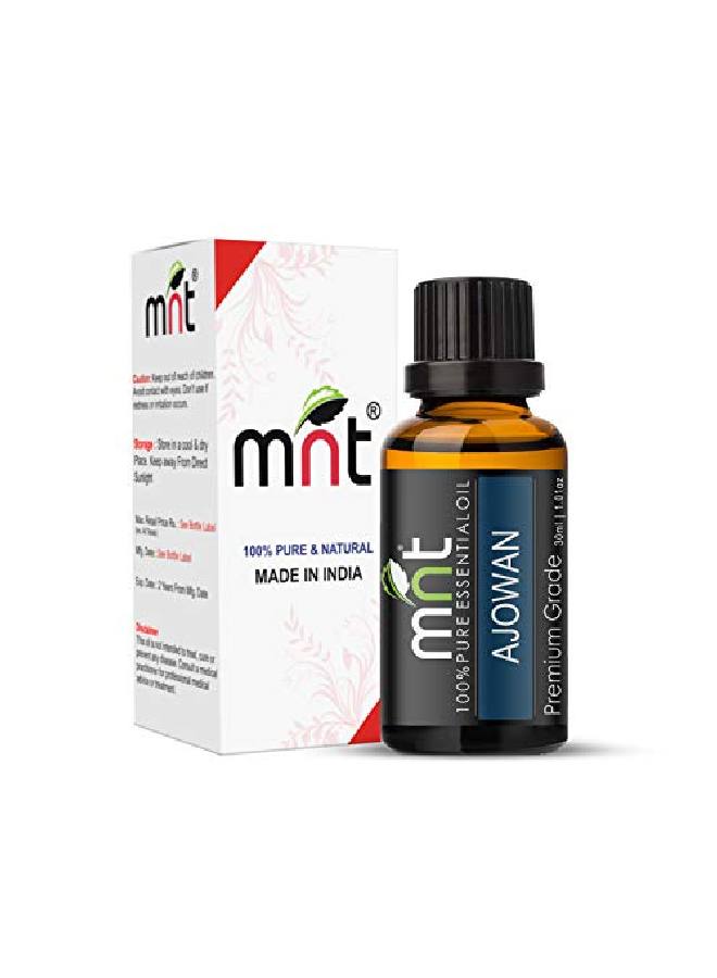 MNT Ajowan Essential Oil 100% Pure l & Therapeutic Grade Oil for Hair Skin and Aromatherapy (30ML) - Image 2