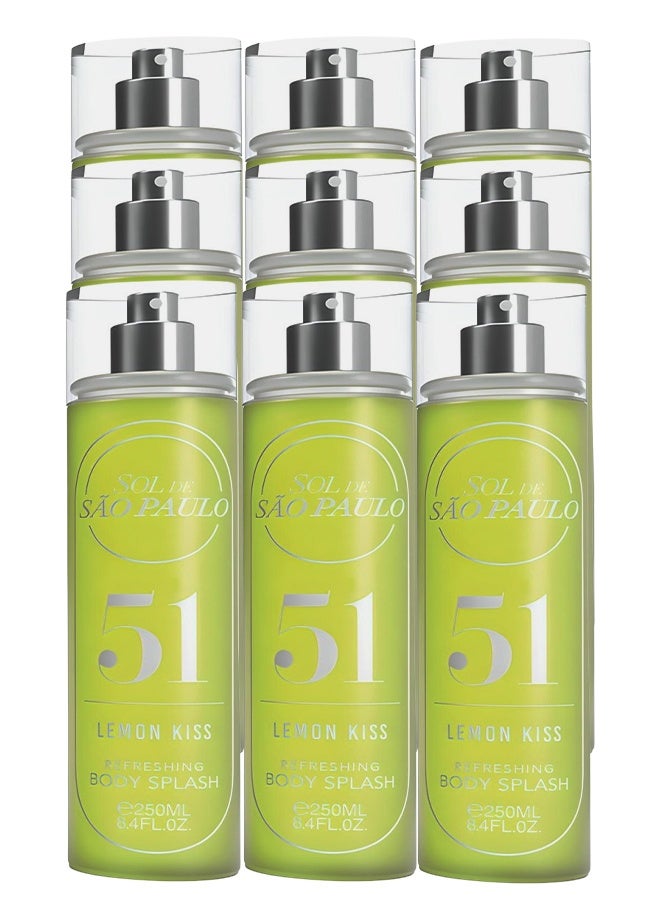 اس او ال 9 قطع دي ساو باولو 51 ليمون كيس منعش للجسم 250 مل - Image 1