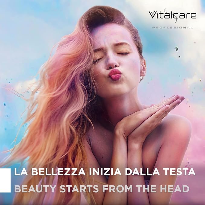 Vitalcare Vivid Professional SemiPermanent Coloring Hair Color Dye Direct Hair Dye Lasts Up to 20 Washes Soft Hydrated and Bright Hair Ruby Color