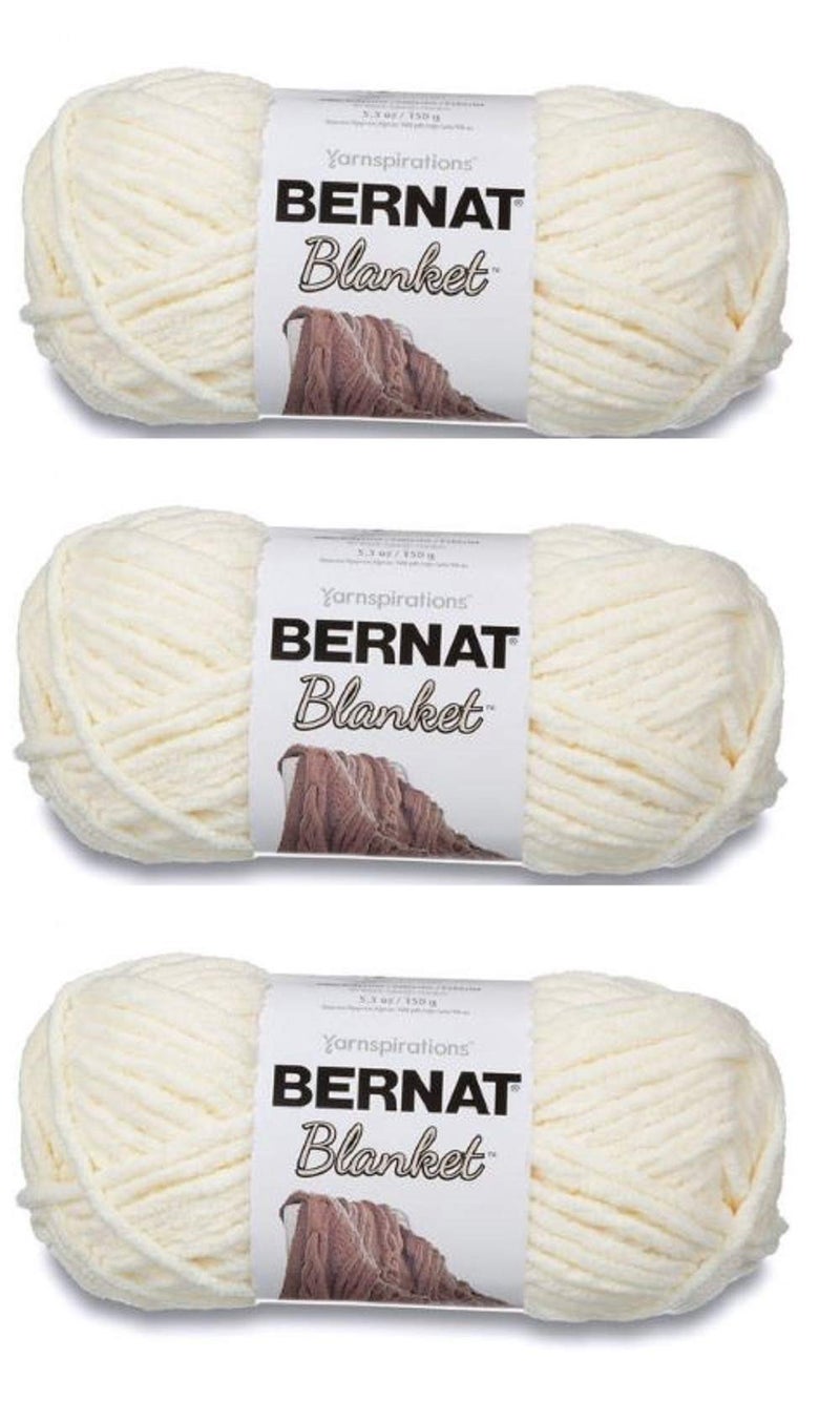 Bernat 161200-6 Blanket Yarn - Vintage White - Image 1