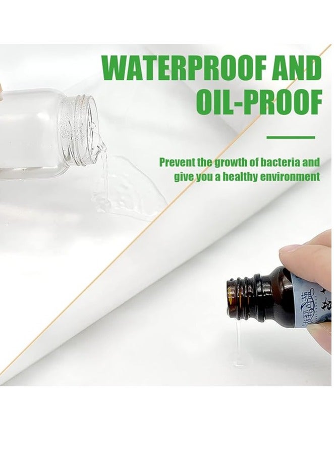 جلوبال ستار ملاءات سرير غير منسوجة للاستعمال مرة واحدة من جلوبال ستار 80x180 سم، 50 قطعة في لفة واحدة، أغطية سرير مقاومة للماء للمساج، التاتو، وطاولات الفحص - Image 5