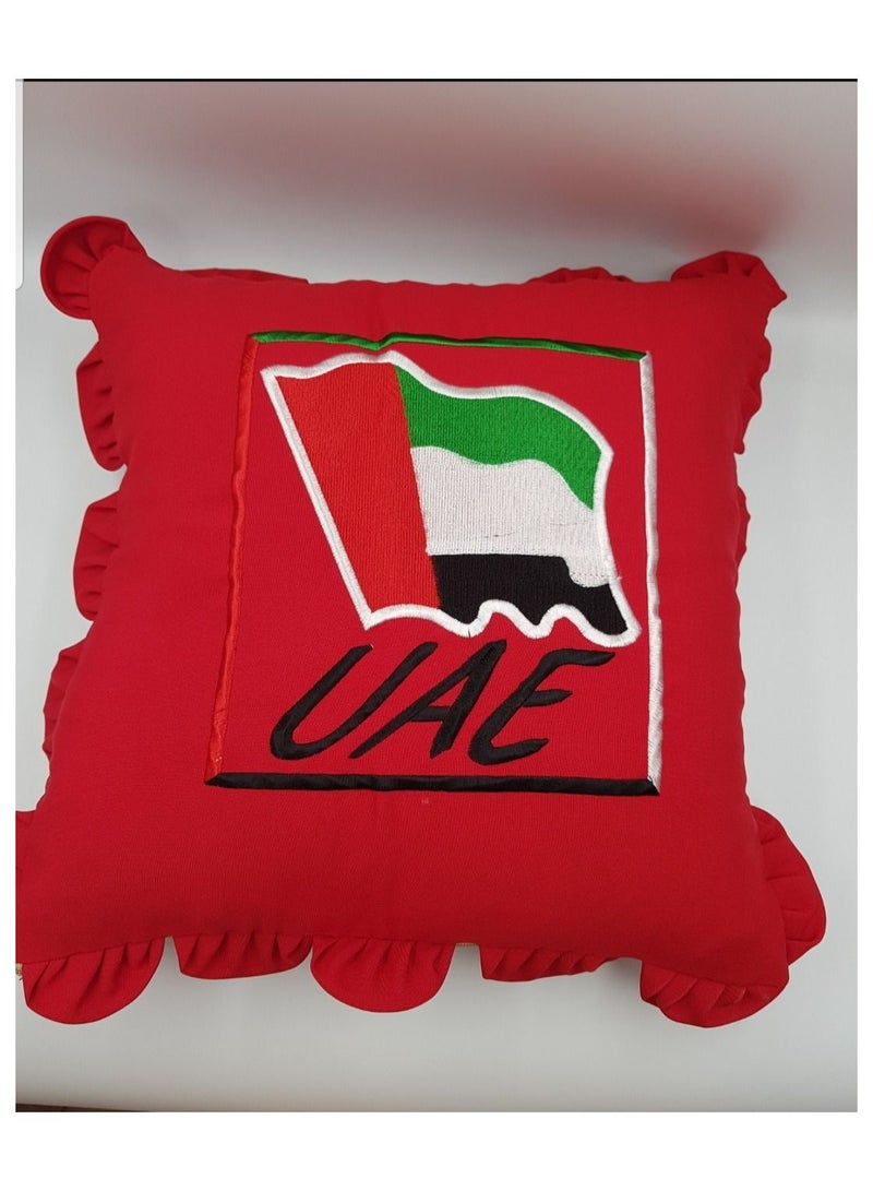 Passion District UAE Flag Cushion (Red) 40*40 cm - Image 4