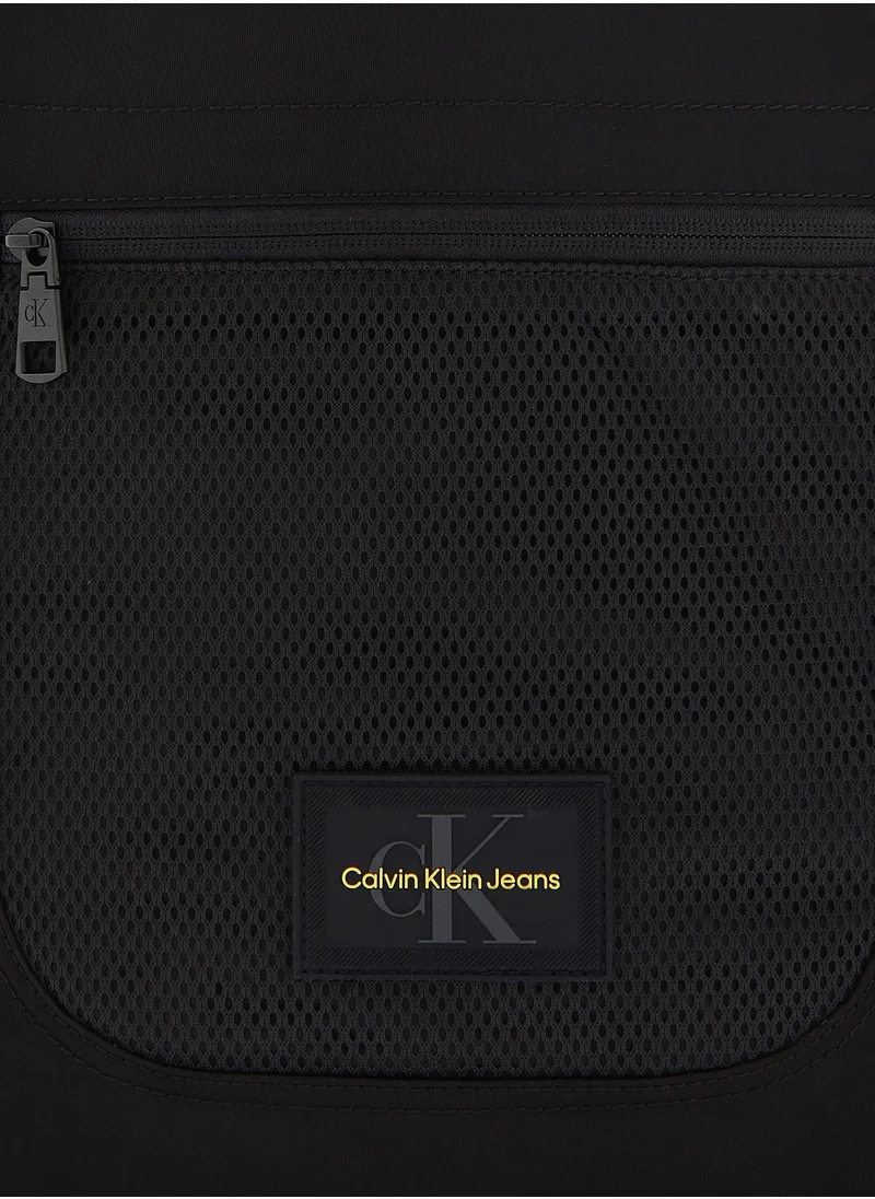 Calvin Klein Jeans Logo Front Zip Backpack