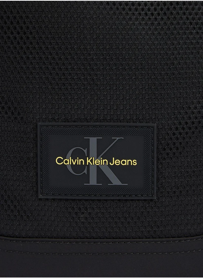 Calvin Klein Jeans Logo Front Zip Backpack