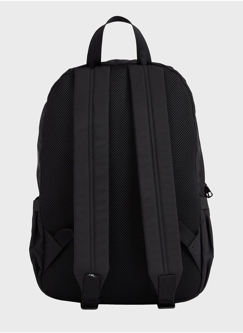 Calvin Klein Jeans - Logo Front Zip Backpack - Image 1