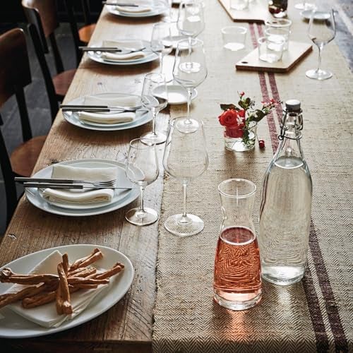 Bormioli Rocco Giara Glass Bottle with Airtight Clamp Lid, 33.75 oz - BPA-Free Bottle for Infused Drinks, Juices, Dressings, Decorative Glass Storage, Leakproof Glassware - Made in Italy (Gray) - Image 3