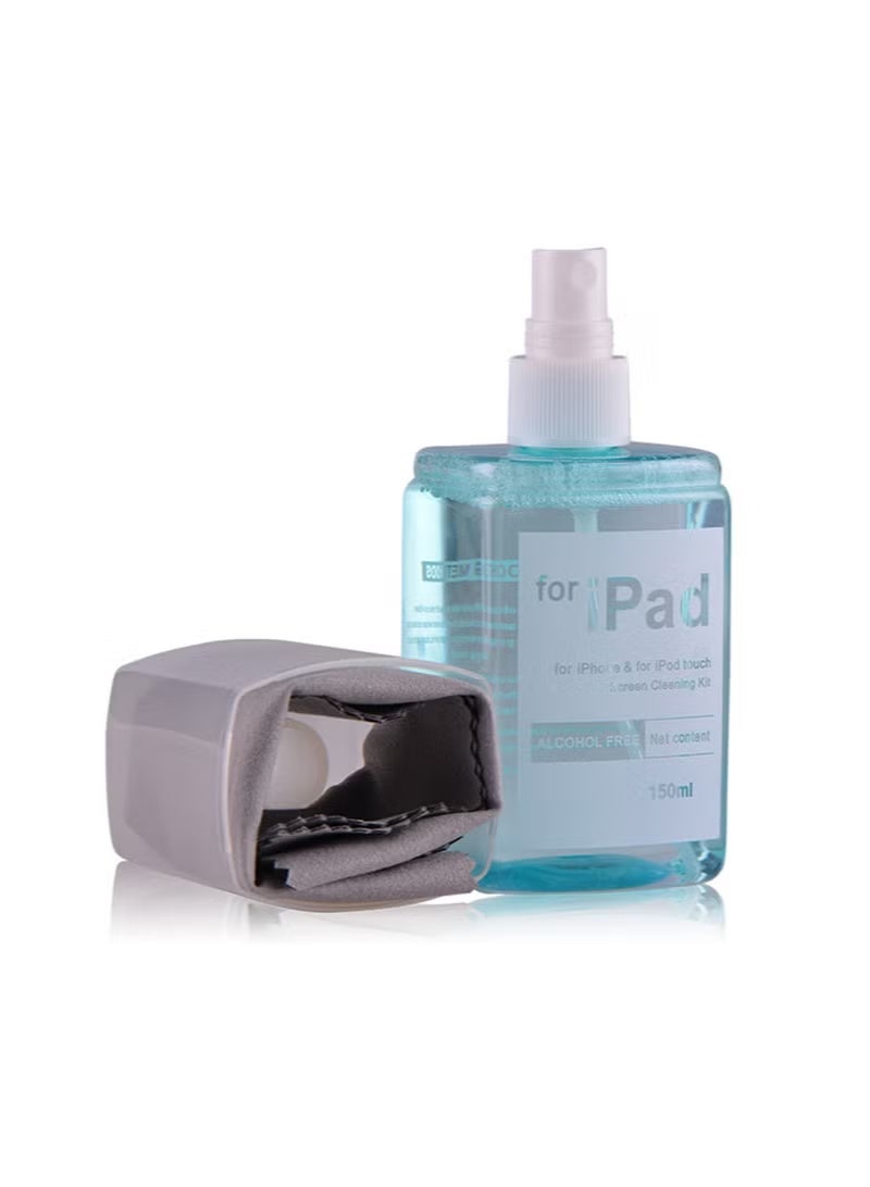 Opula 150ml Screen Cleaning Kit，Screen Cleaning Spray and Wipes，Computer Screen Cleaner，TV Screen Cleaner for Smart TVs and Monitors，Laptops，MacBooks，iPads and Electronic Devices - Image 3