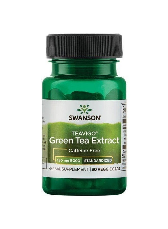 Swanson TEAVIGO GRN Tea 150MG EGCG 30VEG Cap - Image 4
