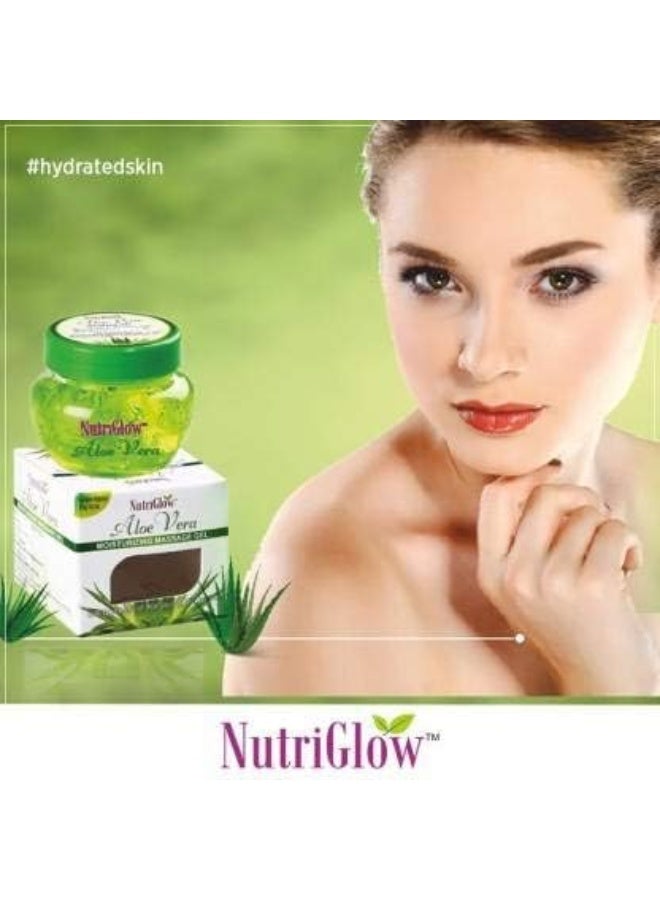 NUTRIGLOW NutriGlow Aloe Vera Gel | Nourishing & Moisturizing 100g  - Image 5