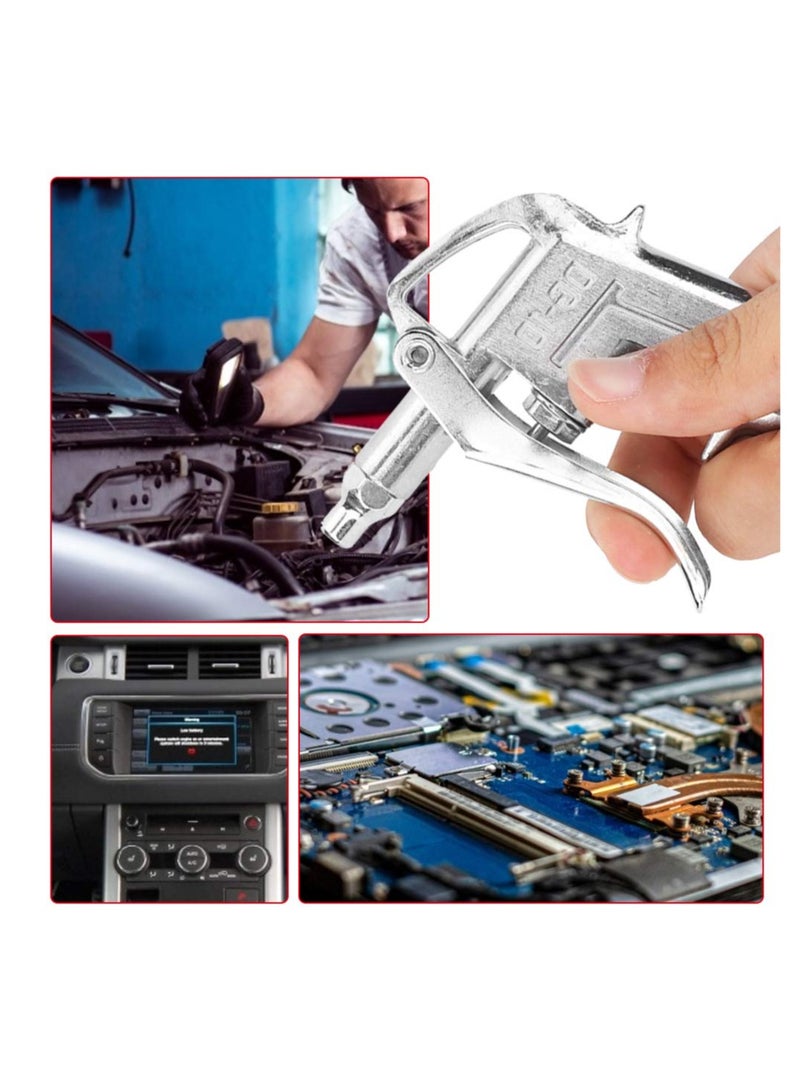 عباسلي خزان علوي من مادة PVC مع فلتر طلاء ومسدس منفضة هواء مع خرطوم 10 متر للتنظيف والطلاء - Image 4