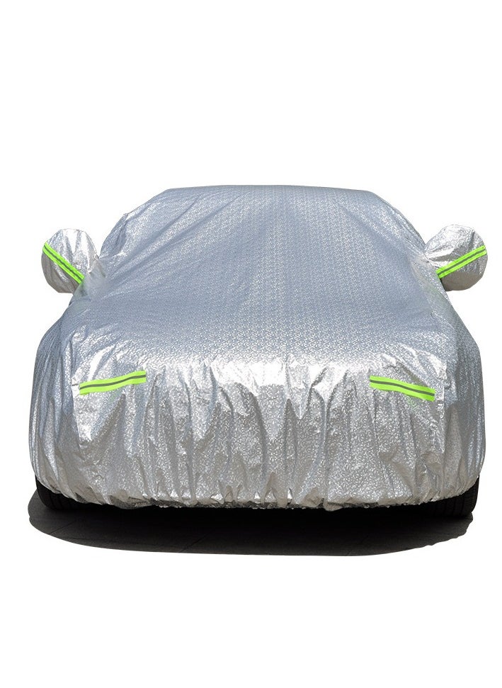 Generic Car Body Cover Waterproof All Weather with mirror pocket Fit for Toyota Camry, Nissan Altima, Honda Accord, Toyota Avalon, Lexus ES, Full Size Length Up to 4.95 Meters  - Image 1
