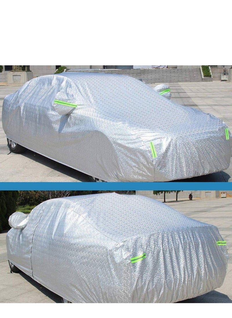 Generic Car Body Cover Waterproof All Weather with mirror pocket Fit for Toyota Camry, Nissan Altima, Honda Accord, Toyota Avalon, Lexus ES, Full Size Length Up to 4.95 Meters  - Image 3