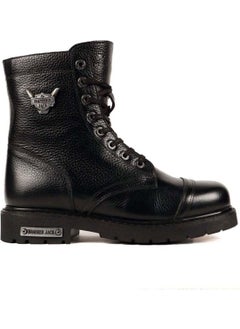 Hammer Jack Black Floater Leather Men's Boots 102 18505 V5  - Image 1