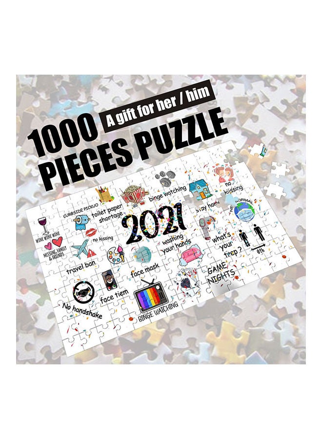 1000-Piece Assembly Paper Jigsaw Puzzle - Image 3