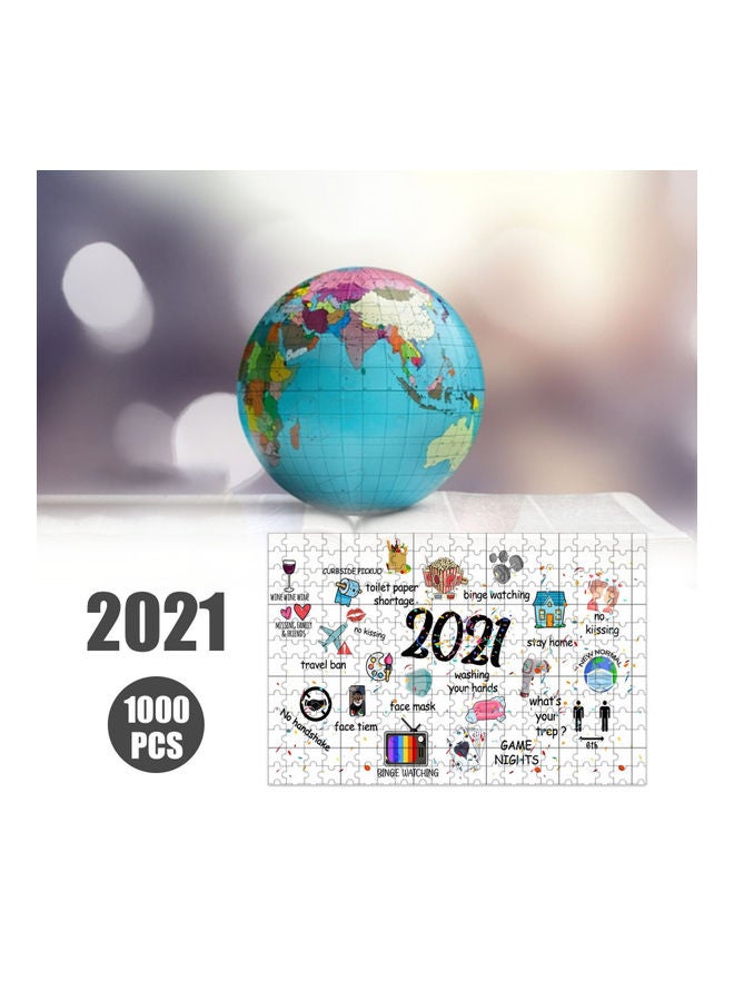 1000-Piece Assembly Paper Jigsaw Puzzle - Image 2
