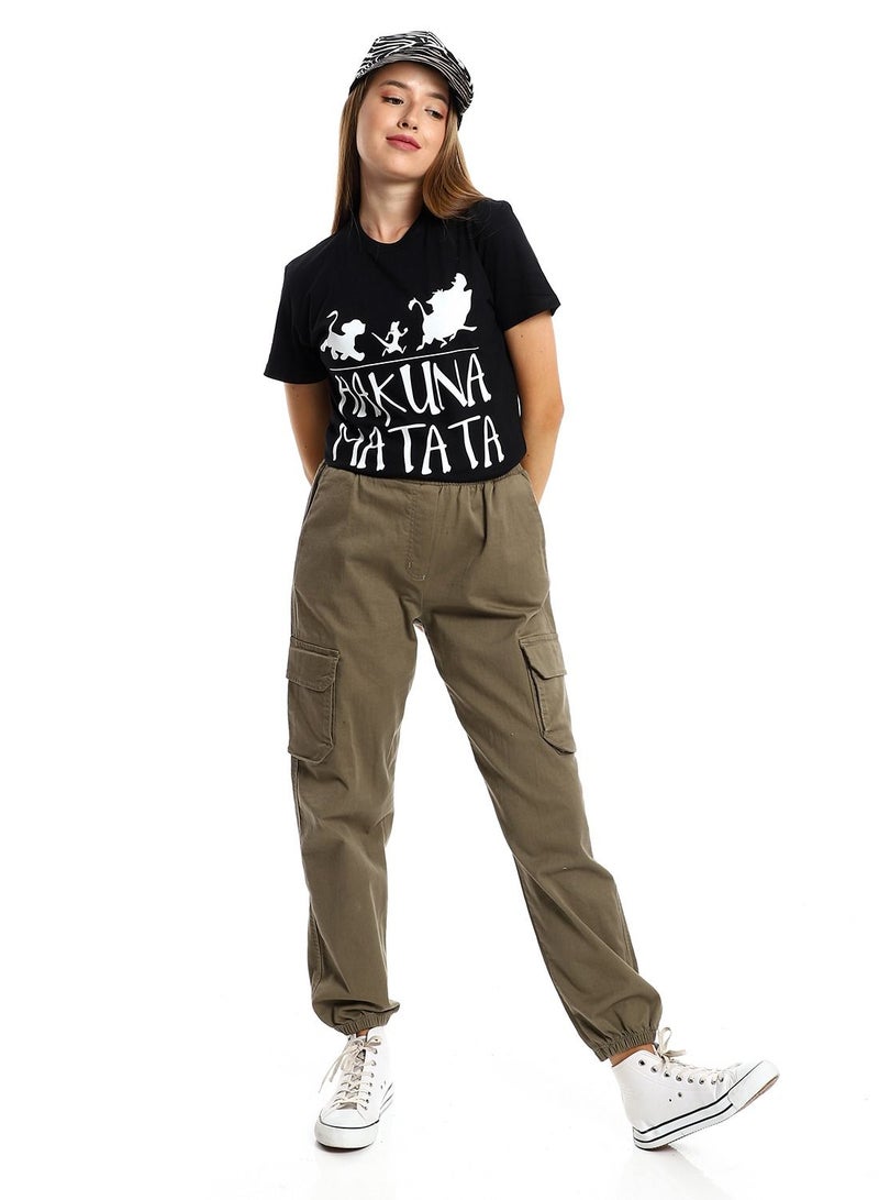 Cotton Printed T-Shirt For Women