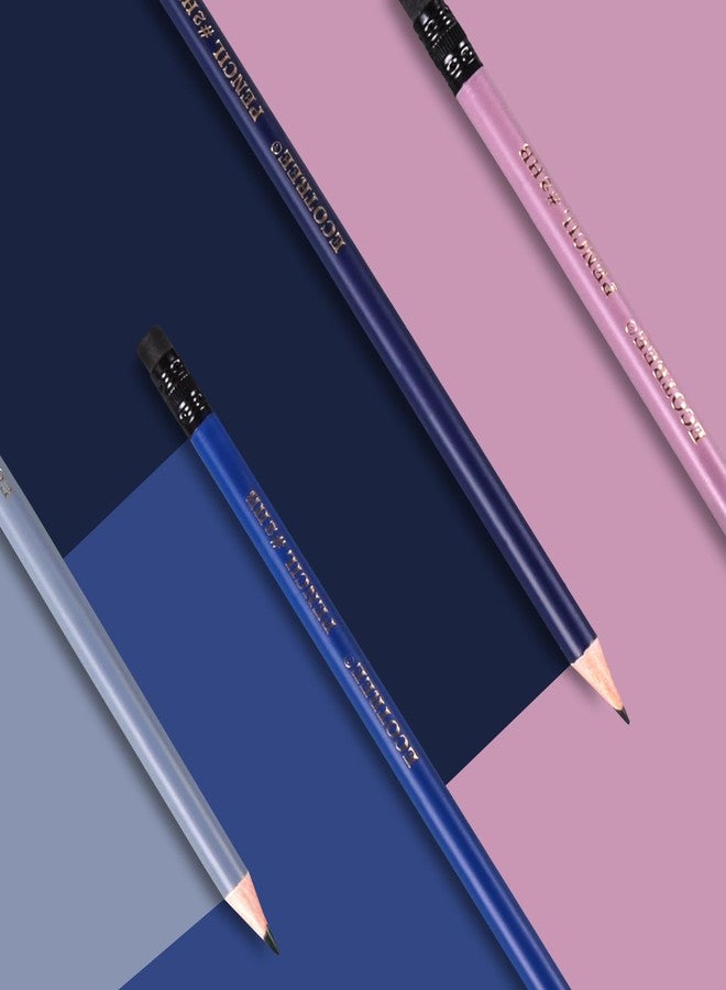 ECOTREE Pencils #2 - Presharpened Pencils with Eraser Number 2 Pencils Cute Pencils Sketch Pencils Gift Pencils School Pencils for Kids, Teens 12 Pack - Image 4